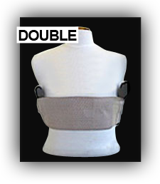 Double Deep Concealment Chest Holster